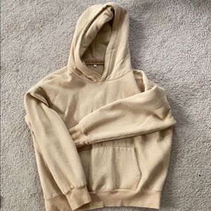Beige Hoodie